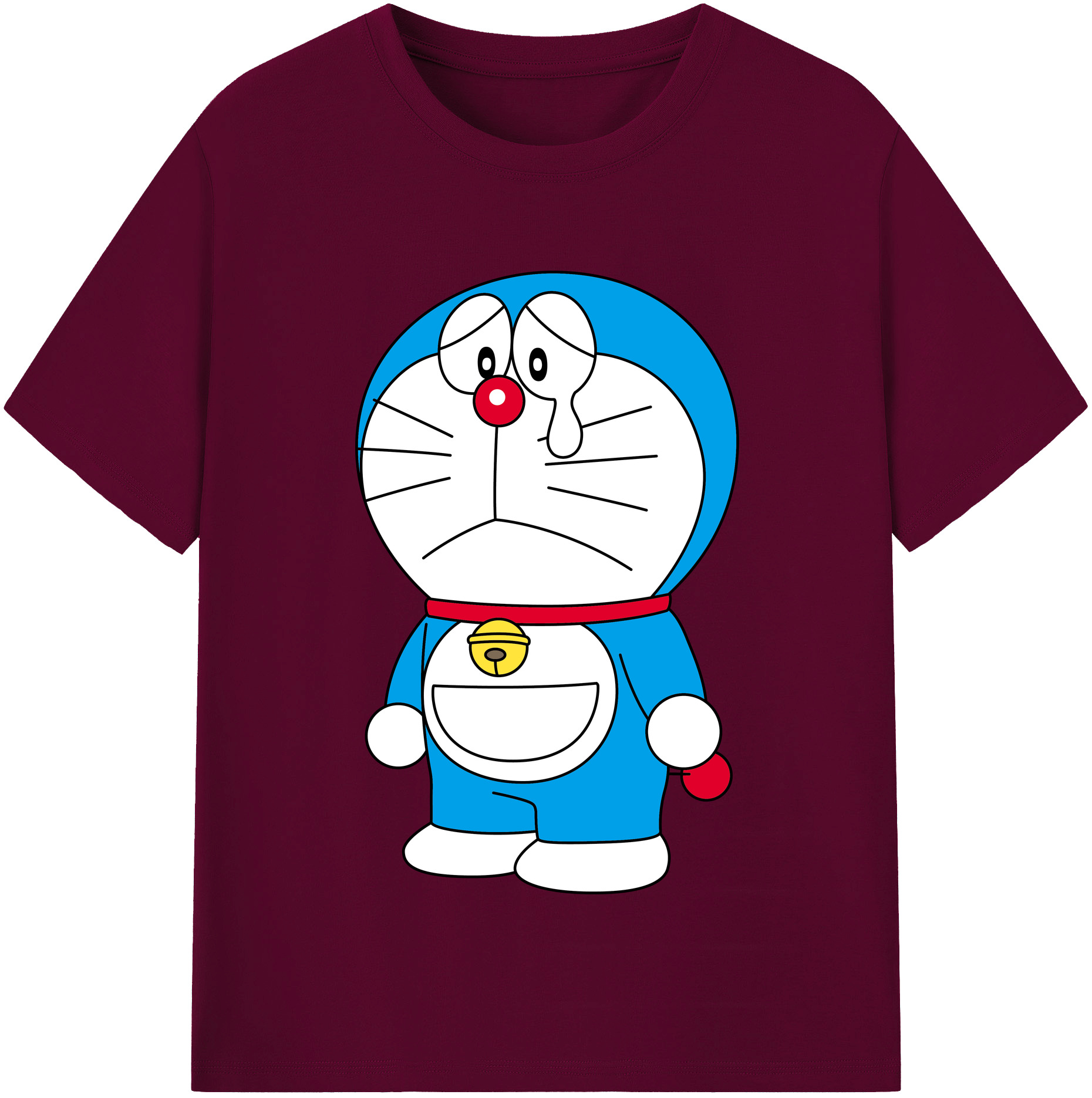 （画像用） ドラえもん Doraemon レディースカジュアルプリントTシャツ（綿100％）